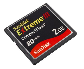 Karta pamięci SanDisk Compact Flash Extreme III 2GB (CF)