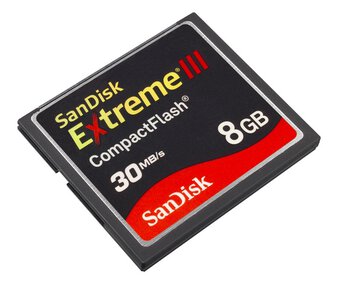 Karta pamięci SanDisk Compact Flash Extreme III 8GB (CF) 30MB/s