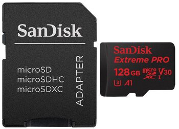 Karta pamięci SanDisk micro SDXC 128GB Extreme PRO 667x 100/90MB/s UHS-I U3 V30 A1