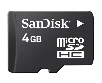 Karta pamięci SanDisk Micro Secure Digital (microSDHC) 4GB