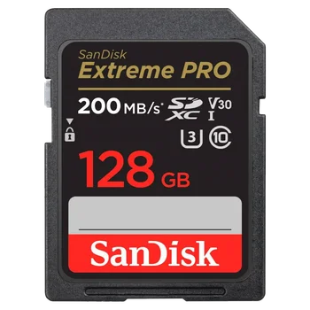 Karta pamięci SD (SDXC) SanDisk 128GB Extreme PRO 200/90MB/s UHS-I U3 V30