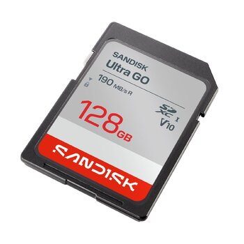 Karta pamięci SD / SDXC SanDisk 128GB Ultra GO 190MB/s Karta pamięci SD / SDXC SanDisk 128GB Ultra GO 190MB/s