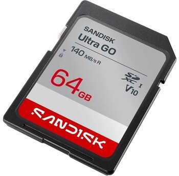 Karta pamięci SD / SDXC SanDisk 64GB Ultra GO 140MB/s
