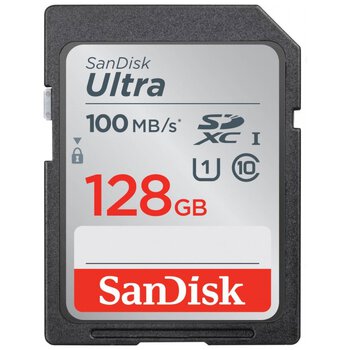 Karta pamięci SD (SDXC) SanDisk 128GB Ultra 100MB/s