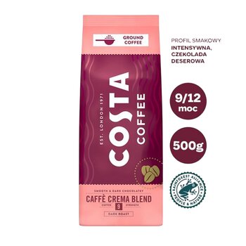 Kawa costa coffee caffe crema blend 500g