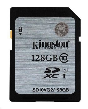 Kingston SDXC 128GB class 10 UHS-I - 45MB/s