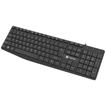 Klawiatura przewodowa USB Natec Nautilus Slim NKL-1950