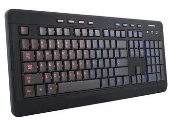Klawiatura USB Modecom MC-9006 dwa kolory podświetlenia
