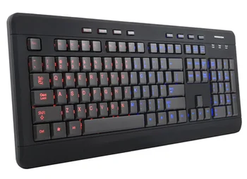 Klawiatura USB Modecom MC-9006 dwa kolory podświetlenia