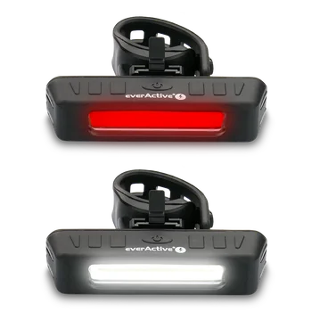 Zestaw dwóch ładowalnych lampek rowerowych everActive BL-150R DualBeam