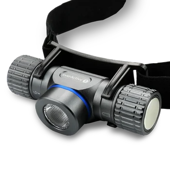 Ładowalna latarka czołowa czołówka LED everActive HL-1100R Force