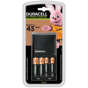 Ładowarka akumulatorków Duracell CEF27 + 2 x R6/AA 1300 mAh + 2 x R03/AAA 750 mAh