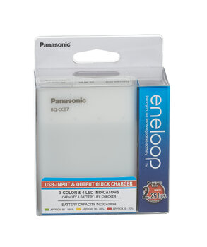 Ładowarka akumulatorków - power bank - Ni-MH Panasonic Eneloop BQ-CC87