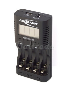 ładowarka Ansmann Powerline 4 PRO + 4 x R6/AA everActive 2600