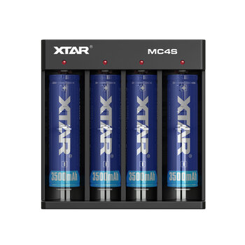 Ładowarka do akumulatorów cylindrycznych 18650 Li-ion / NiMH Xtar MC4S