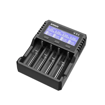 Ładowarka do akumulatorów Li-ion 1,5V / 3,6 / 3,7V / Li-FePO4 / Ni-MH XTAR VX4 - zestaw z zasilaczem