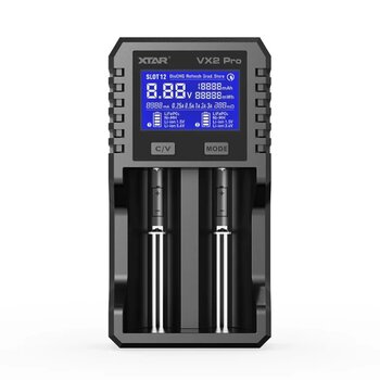 Ładowarka do akumulatorów Li-ion 1,5V / 3,6 / 3,7V / Li-FePO4 / Ni-MH XTAR VX2 Pro
