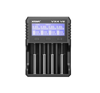 Ładowarka do akumulatorów Li-ion 1,5V / 3,6 / 3,7V / Li-FePO4 / Ni-MH XTAR VX4 v2