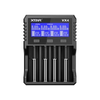 Ładowarka do akumulatorów Li-ion 1,5V / 3,6 / 3,7V / Li-FePO4 / Ni-MH XTAR VX4 - zestaw z zasilaczem