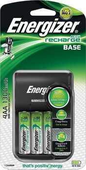 Ładowarka akumulatorków Ni-MH Energizer Base + 4 x R6/AA 1300 mAh