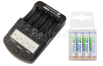 ładowarka everActive NC-1000 + 4 x R03/AAA Panasonic High Capacity 1000 BOX