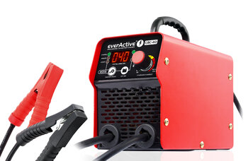 Ładowarka prostownik z rozruchem inwerterowy do akumulatora 12V / 24V everActive CBC-40 