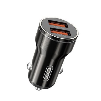 Ładowarka samochodowa XO CC48 z 2 gniazdami USB 12W
