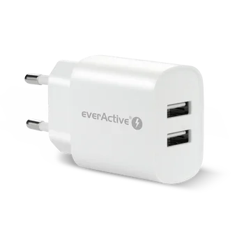 Ładowarka sieciowa everActive SC-220 2xUSB 2,4A