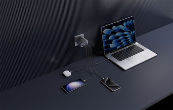 Ładowarka sieciowa do telefonu / smartfona UGREEN 100W USB 1x USB-A, 3x USB-C X565 35043
