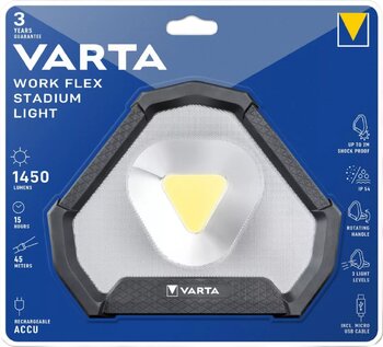 Lampa latarka diodowa Varta WORK FLEX STADIUM LIGHT 18647