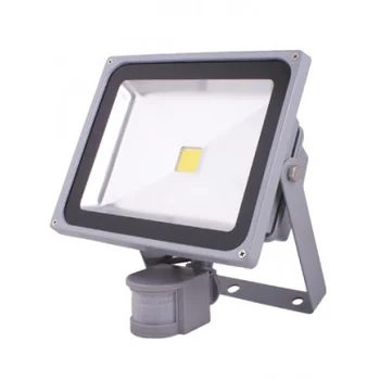 Lampa LED zewnętrzna KEMOT 20W 6400K z sensorem ruchu