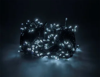 Lampki choinkowe LED 100szt 8m białe zimne