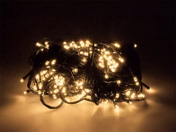 Lampki choinkowe LED 200szt 16m białe ciepłe