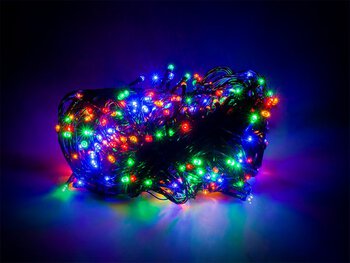 Lampki choinkowe LED 200szt 16m RGB