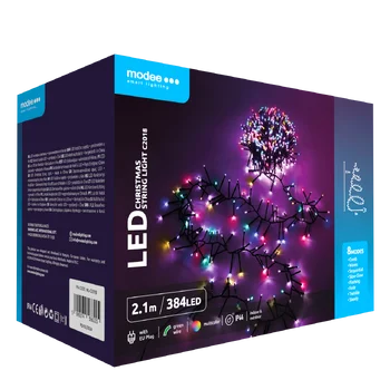 Lampki choinkowe modee 2,1m RGB 384LED ML-C2018