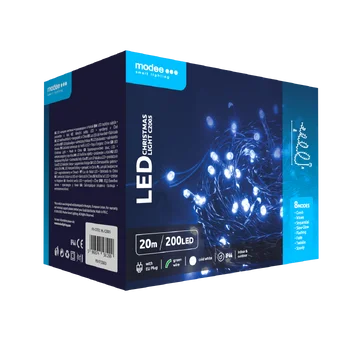 Lampki choinkowe modee 20m COLD 200LED ML-C2005