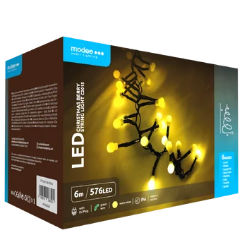 Lampki choinkowe modee 6m WARM 576LED ML-C2015