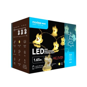 Lampki duszki BAT modee 1,65m WARM 10LED ML-H002