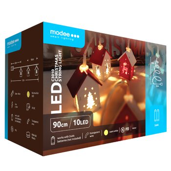 Lampki domki BAT modee 1,2m 10LED ML-C3010
