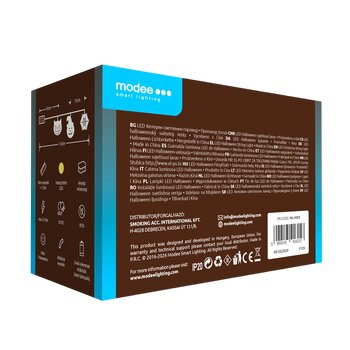 Lampki stworki BAT modee 1,65m WARM 10LED ML-H003 Lampki stworki BAT modee 1,65m WARM 10LED ML-H003