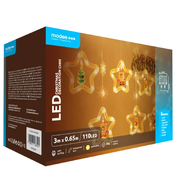 Lampki gwiazdki mik. modee 3m WARM 110LED ML-C3005
