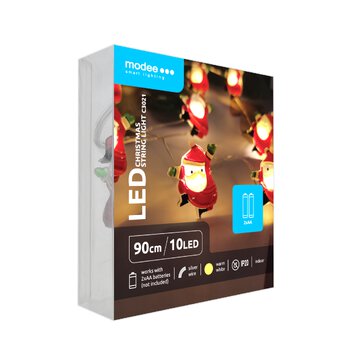 Lampki mikołaje BAT Modee 1,2m 10LED barwa ciepła ML-C3021