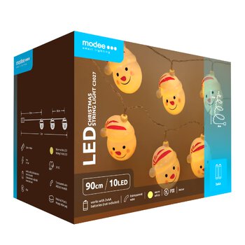 Lampki bałwanki BAT Modee 1,2m 10LED barwa ciepła ML-C3027