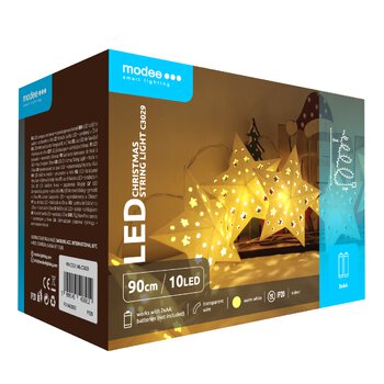 Lampki gwiazdy BAT Modee 1,2m 10LED barwa ciepła ML-C3029