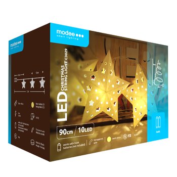 Lampki gwiazdy BAT Modee 1,2m 10LED barwa ciepła ML-C3029