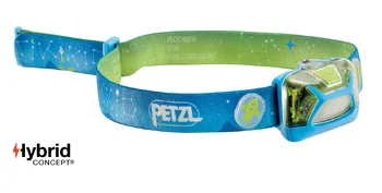Latarka czołowa, czołówka dla dzieci Petzl Tikkid E091BA00 niebieska