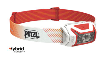 Latarka czołowa, czołówka Petzl Actik Core czerwona E065AA03 