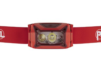 Latarka czołowa, czołówka Petzl Actik czerwona E063AB02
