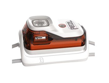 Latarka czołowa, czołówka Petzl Bindi pomarańczowa E102AA01