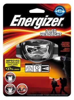 latarka czołowa Energizer Headlight 3LED (bez baterii)